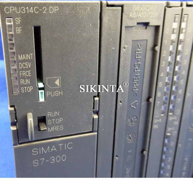 S7-300 CPU314C-2PN/DP CPU 모듈 6ES7314-6EH04-0AB0 6ES7 314-6CH04-0AB0 중앙 제어 완전 리퍼