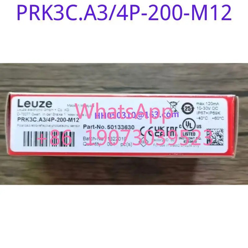 오리지널 센서 PRK3C A3/4P-200-M12 PRK3C.A3 4P-200-M12 PRK3C.A3-4P-200-M12