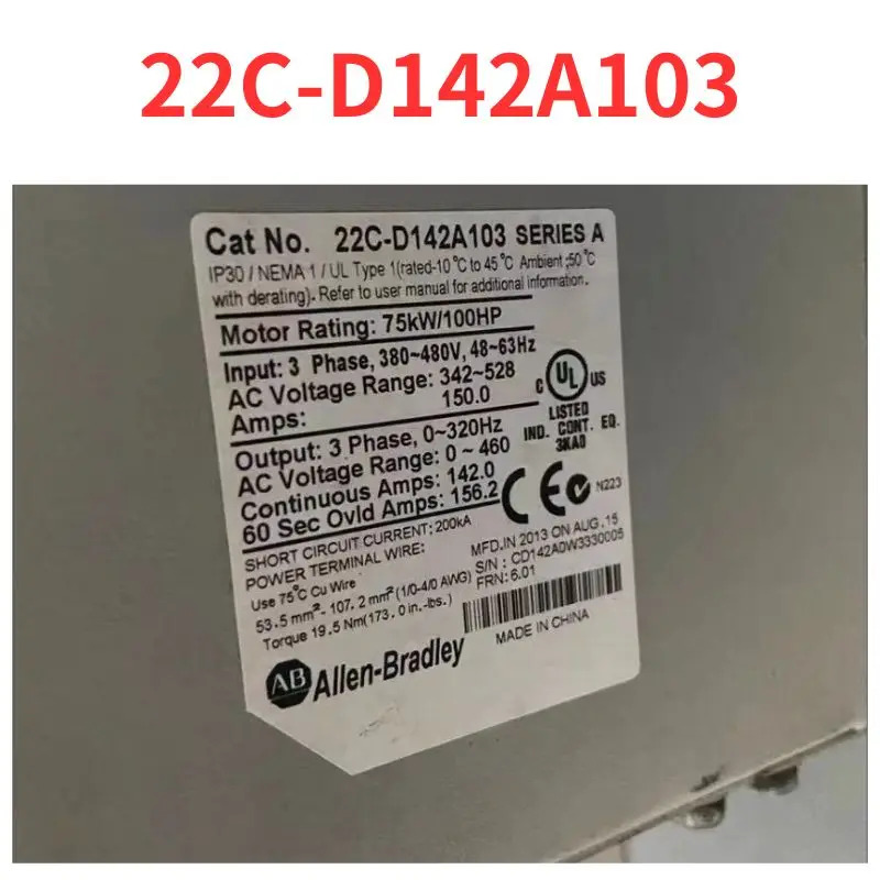신 22C-D142A103 주파수 변환기 리퍼 완료
