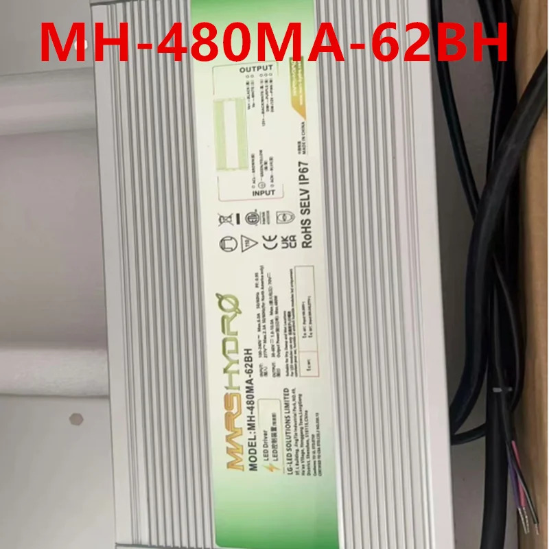 MARSHYDRO 오리지널 전원공급장치 30-60V 480W MH-480MA-62BH
