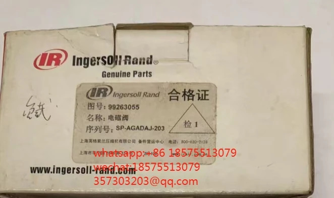 Ingersol 랜드 99263055 로드 솔레노이드 밸브