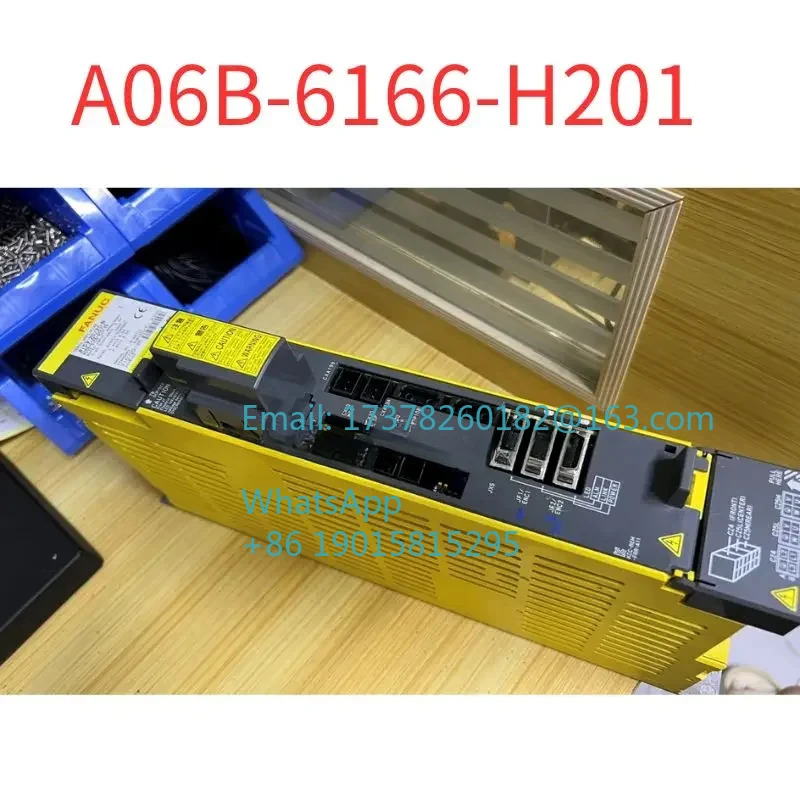 리퍼 A06B-6166-H201 서버 드라이버 OK
