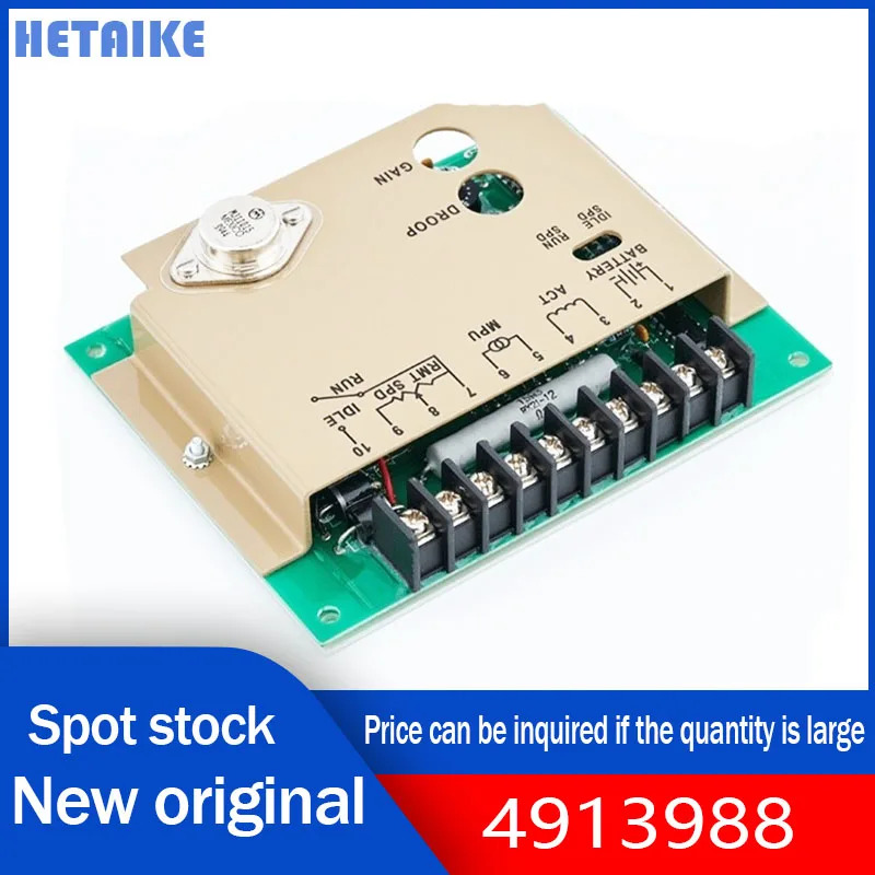 Generato Governor 속도 제어 보드 4913988 컨트롤러 발전기 세트 액세서리 DC24V 신 오리지널