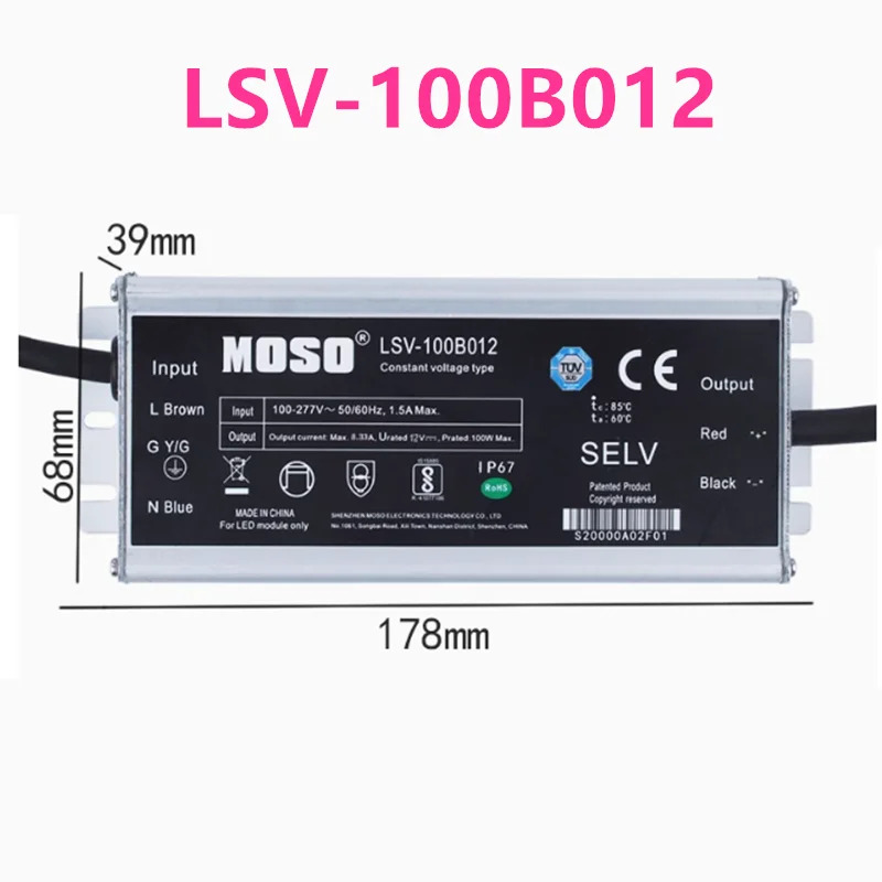 MOSO 12V8.33A 100W LSV-100B012 24V4.17A LSV-100B024 12V12.5A 150W LSV-150B012 24V6.5A LSV-150B024 새