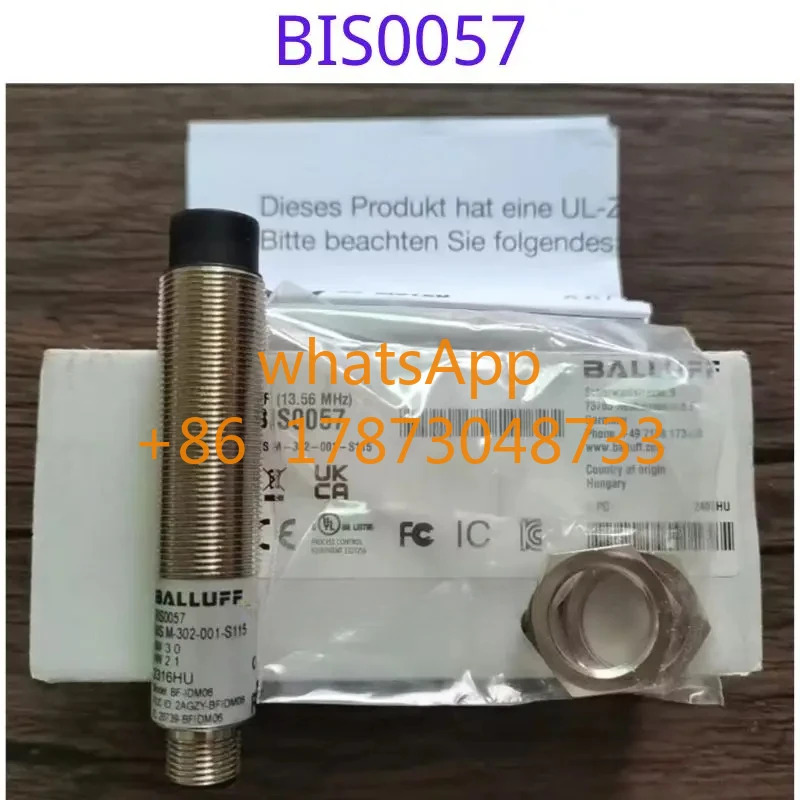 오리지널 고주파 읽기-쓰기 헤드 BIS0057 BIS M-302-001-S115