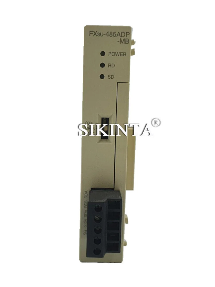 FX3U-485ADP-MB PLC 모듈 완전히 리퍼