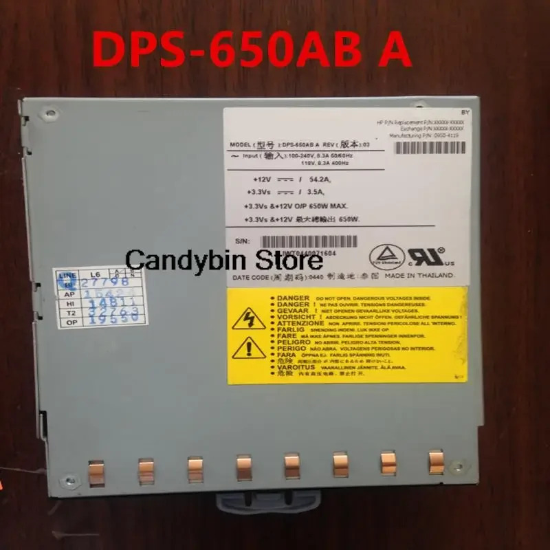 스위칭 전원공급장치 hp호환 RP2620 RP3440 650W DPS-650AB A 0950-4119 0950-4621 PSU 신