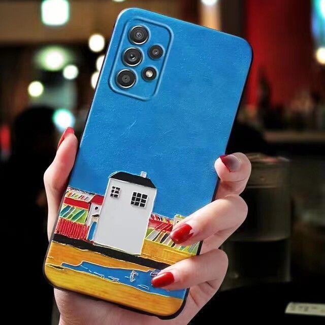 갤럭시 S26 S25 S24 S23 S24FE S22 노트 그림 명화 디자인 케이스 - 상세 이미지 3