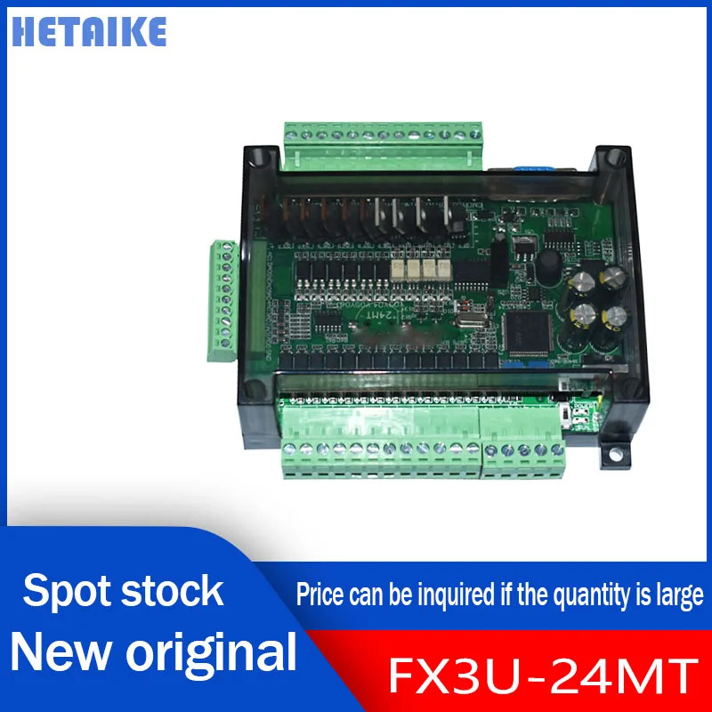 Plc 산업제어 보드 컨트롤러 심플 플레이트 FX3U-24MT SMT32 plc 프로그래밍 신 오리지널