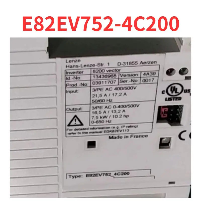 E82EV752-4C200 주파수 변환기 리퍼 완료 신