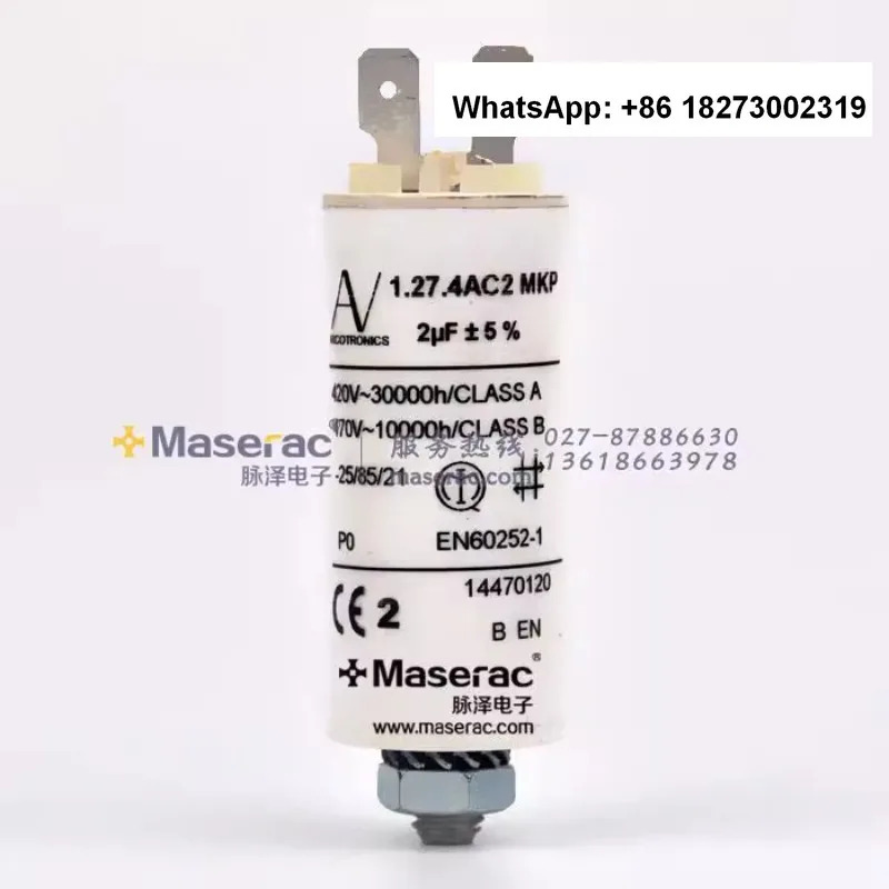 Arcotronic 시작 캐패시터 1.27.4 AC2 MKP 2uf  5%