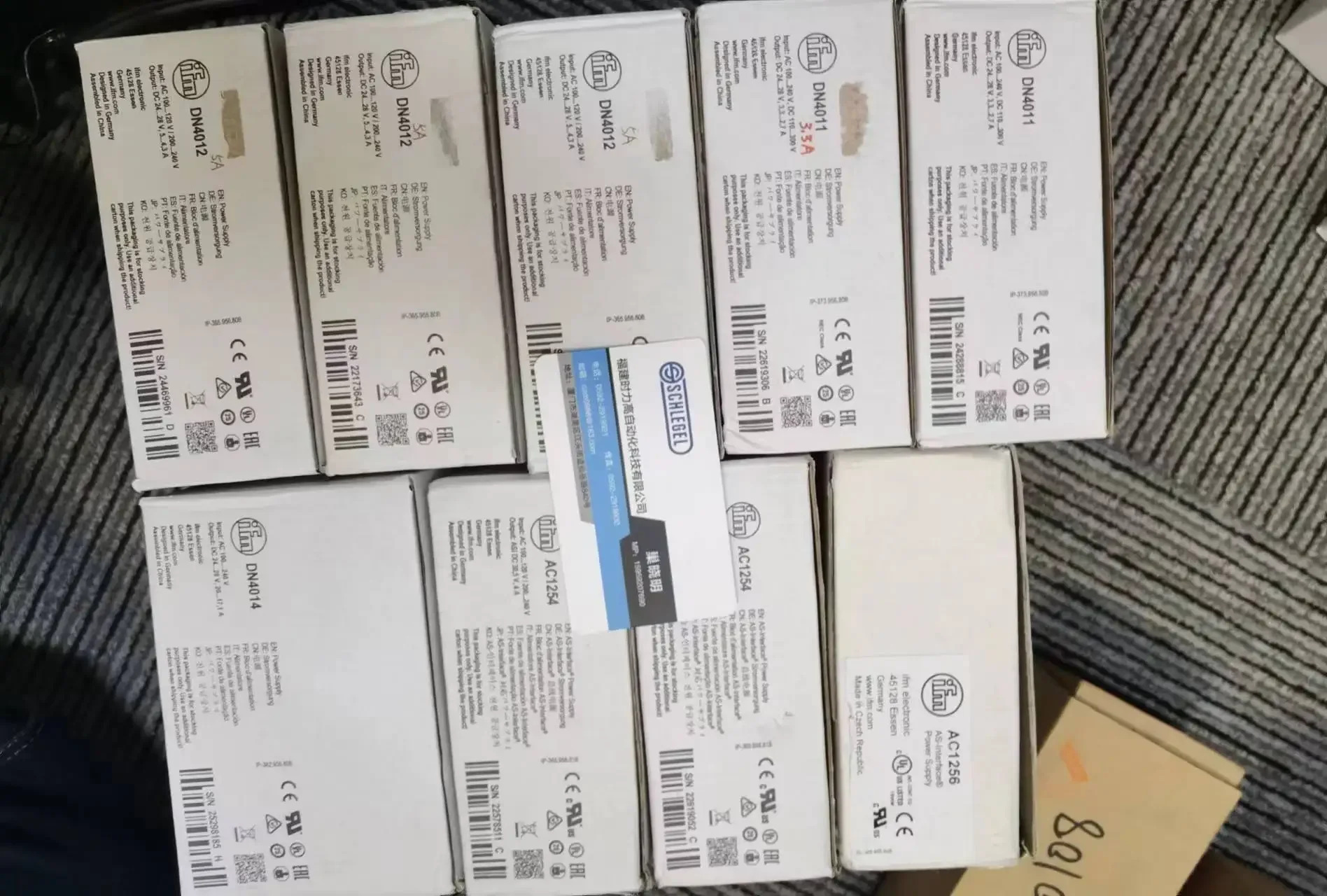 IFM AC1258 AC1254 AC1256 AS-인터페이스 전원공급장치