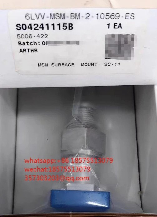 Swagelok 6LVV-MSM-BM-2-10569-ES S04241115B 5006-422 MSM 표면 마운트 SC-11