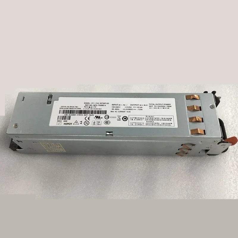 델 PE2950 2970 750W 전원공급장치 Z750P-00 N750P-S0 NPS-750BB A 7001072-Y000 NY526 JX399 Y8132 X404H M076R