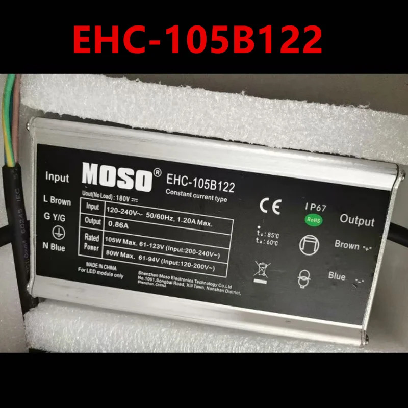 MOSO 61-123V 105W EHC-105B122새 원본 전원공급장치