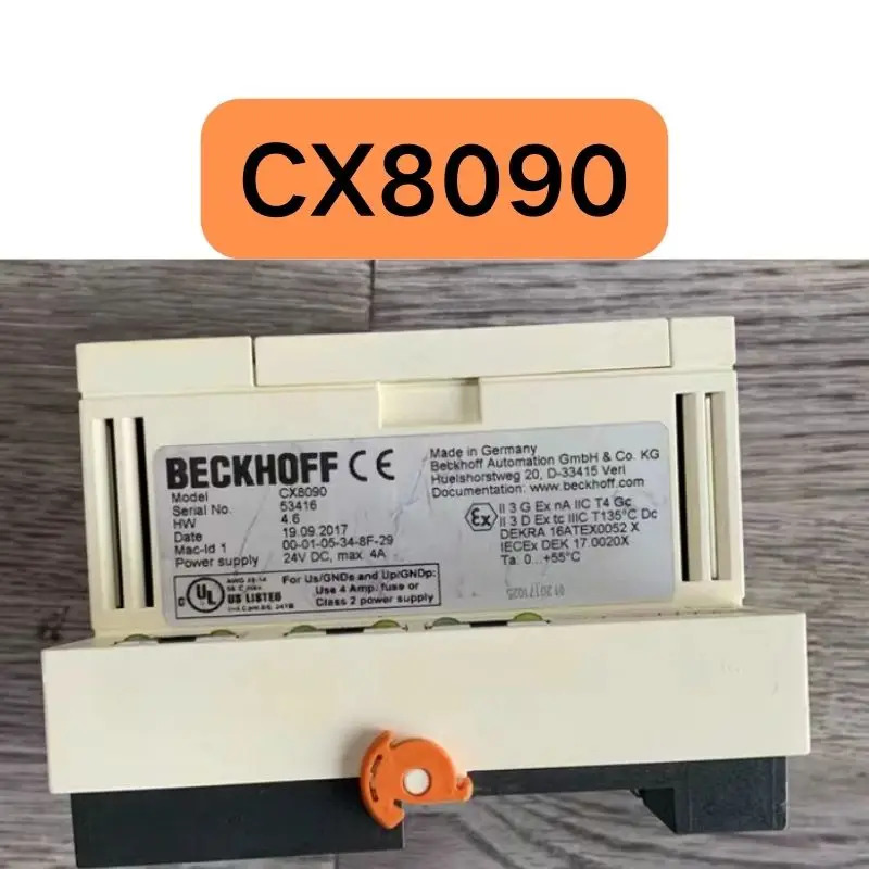 리퍼 모듈 CX8090 완료 기능이 손상