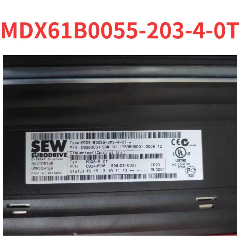 새 MDX61B0055-203-4-0T 드라이브 리퍼 완료