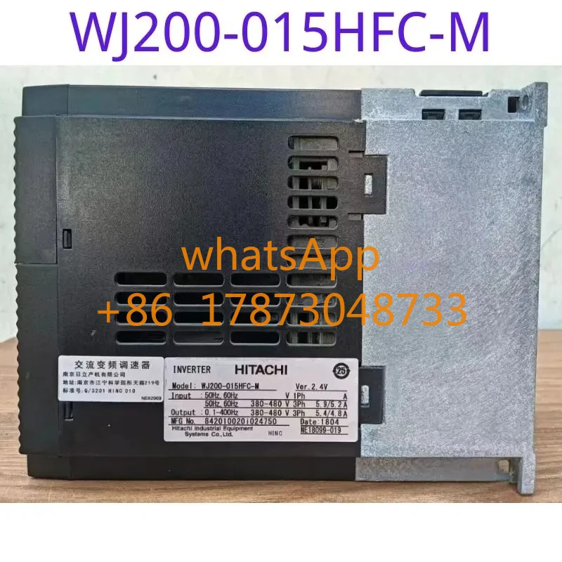 리퍼된 주파수 변환기 WJ200-015HFC-M 1.5kw 380V 기능 리퍼가 그대로 유지