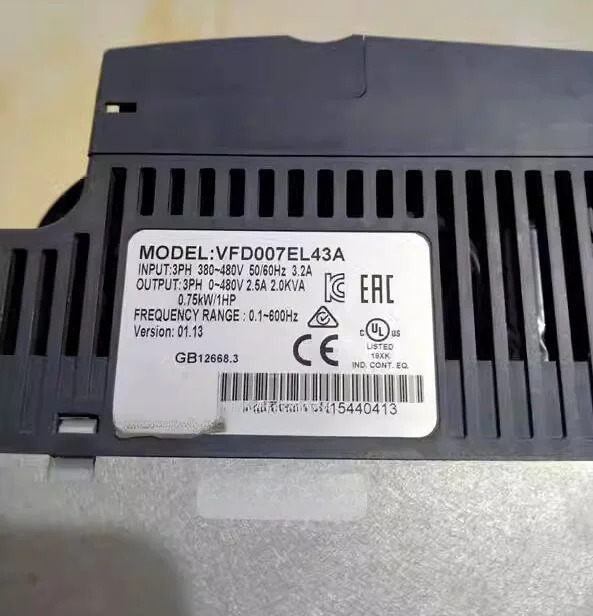 VFD007EL43A 3개월 으로 잘 작동함