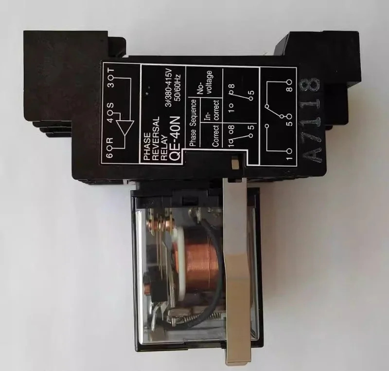 일본 위상 시퀀스 반전 보호 릴레이 QE-40N 380-415V 50Hz 60Hz