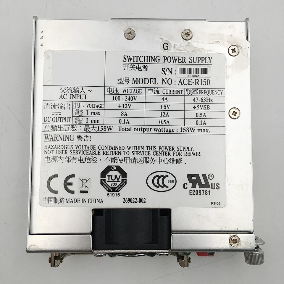 IEI ACE-R150 ACE-R150-01G 저장 전원 158W