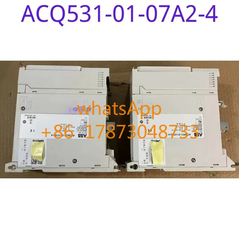 리퍼 주파수 변환기 ACQ531-01-07A2-4는 기능이 그대로 유지됩니다.