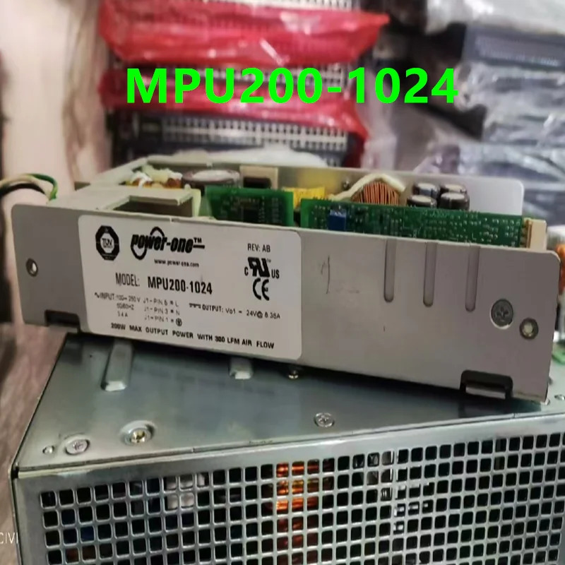 POWER-ONE 리퍼 전원공급장치 200W MPU200-1024 새 것처럼 작동