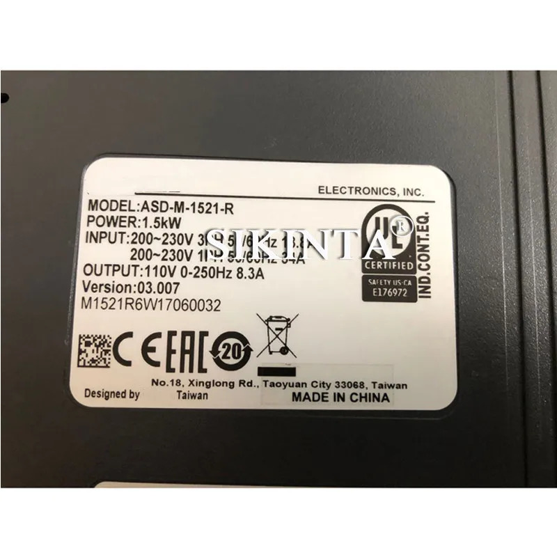 ASD-M-1521-R 서보 드라이브 상태