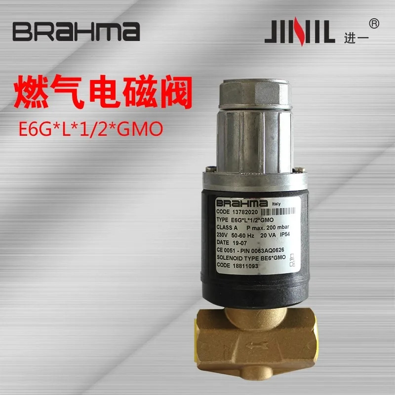 BRAHMA 솔레노이드 밸브 차단 글로브 E6G x SR10 SR8