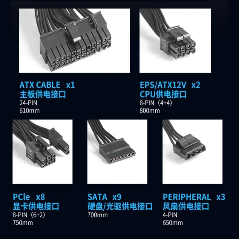만리장성PSU 전원공급장치 G13 GW-1300BL G11 GW-1100BL 1100W 1300W