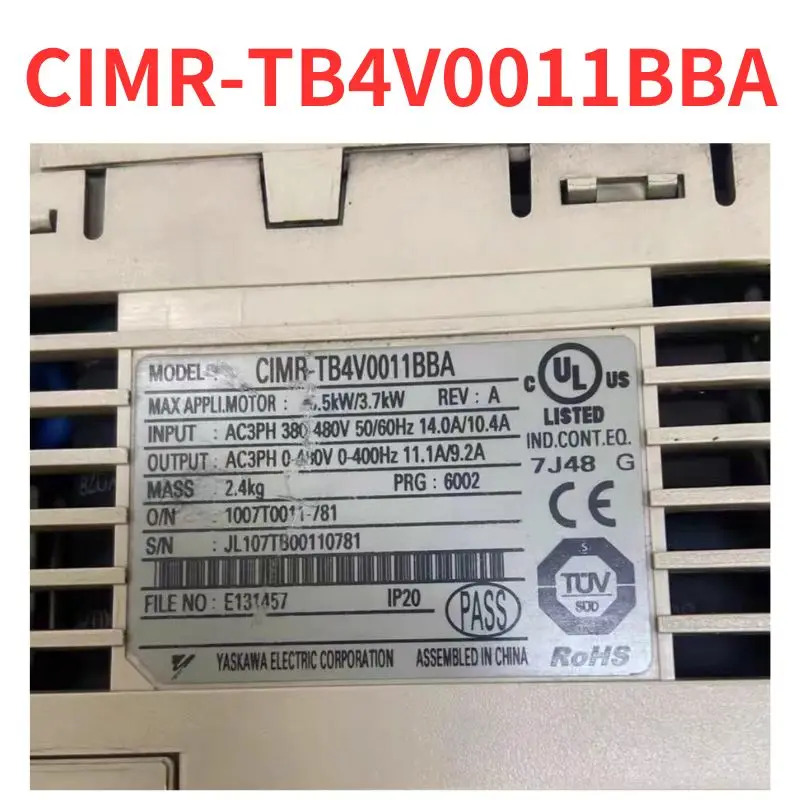 CIMR-TB4V0011BBA 주파수 변환기 리퍼 완료 신