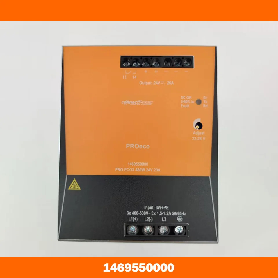 Weidmuller DIN 레일 전원공급장치 3상레일 전원 PRO ECO3 480W 24V 20A 1469550000
