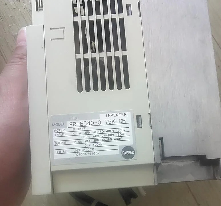 FR-E540-0.75K 3개월 으로 잘 작동함 A
