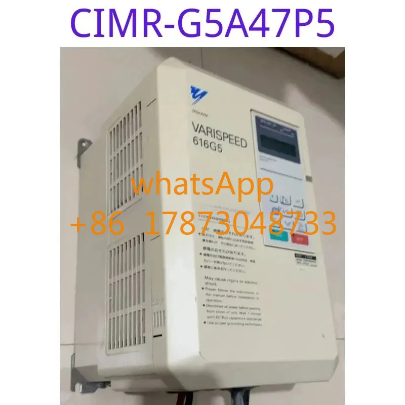 리퍼된 주파수 변환기 CIMR-G5A47P5 7.5KW 기능 리퍼가 그대로 유지