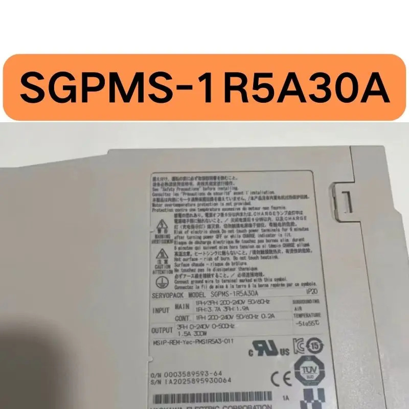 서보 드라이버 SGPMS-1R5A30A 300W