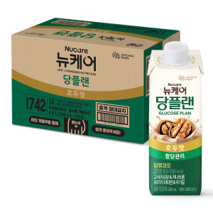 뉴케어 당플랜 호두맛 균형영양식 당뇨환자영양식 200ml, 24개 맛있게 먹은 솔직 후기 - 상품 이미지 2