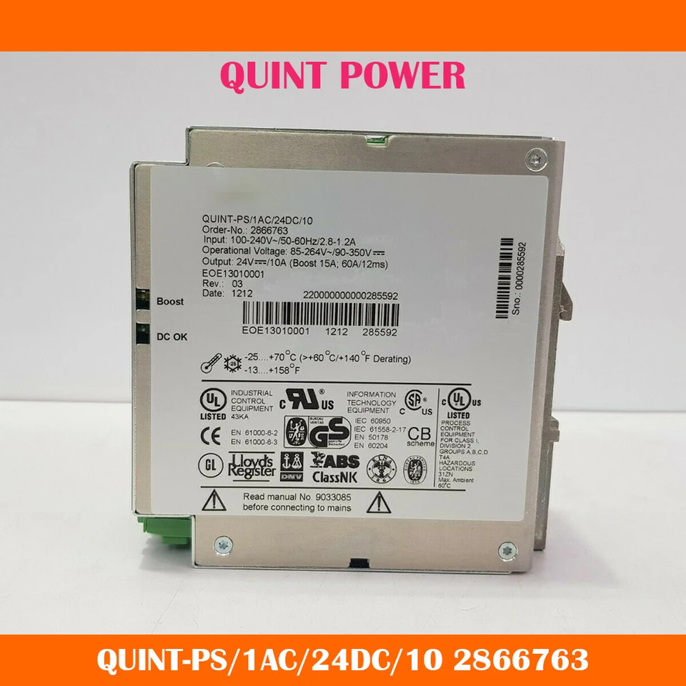 QUINT 전원 스위칭 전원공급장치 미세 QUINT-PS 1AC 24DC2866763