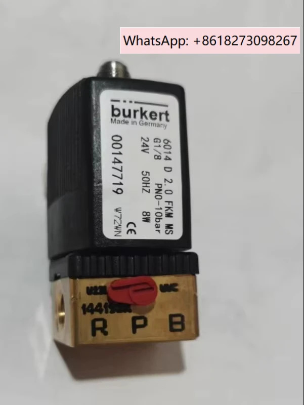 Burkert 오리지널 솔레노이드 밸브 독일 6014D 00147719 공압