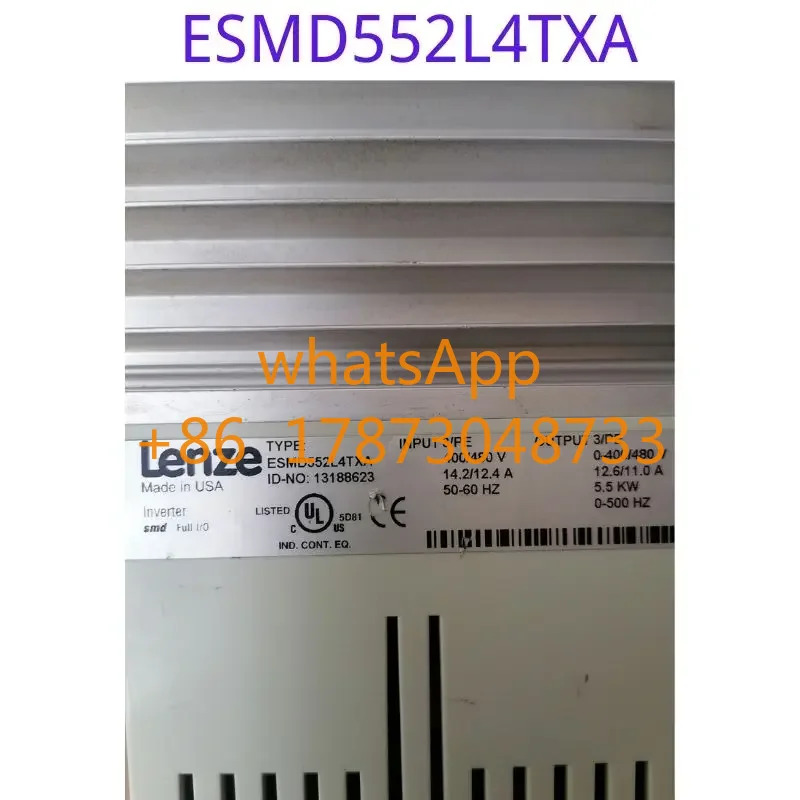 리퍼 주파수 변환기 ESMD552L4TXA 5.5KW는 리퍼를 거쳐상태로 유지됩니다.