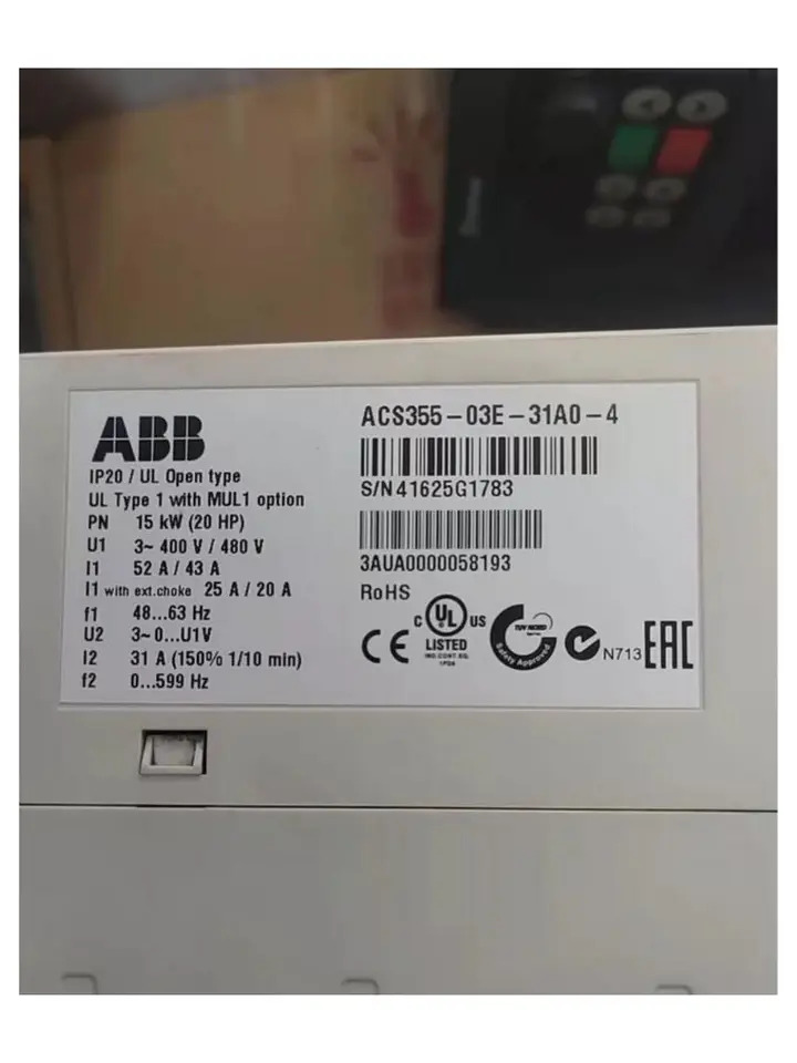 리퍼 ACS355-03E-31A0-4 인버터 완료