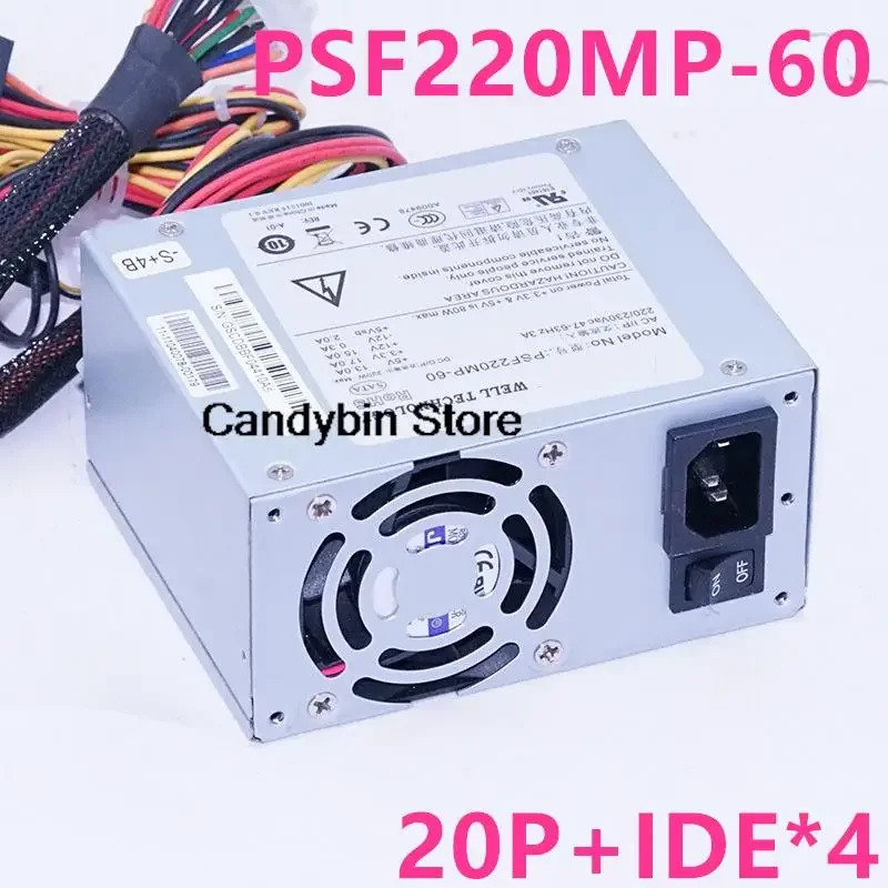 행커PSU 스위칭 전원공급장치 PSF220MP-60 NVR CVR 20 핀 IDE x 4 200W