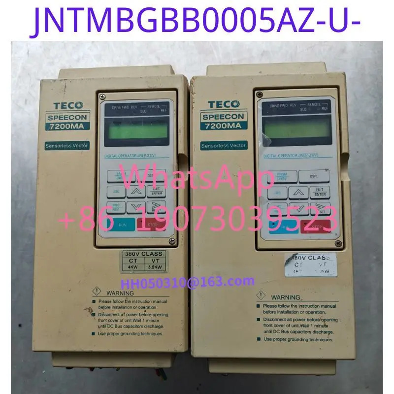 리퍼 주파수 변환기 JNTMBGBB0005AZ-U - 기능 OK