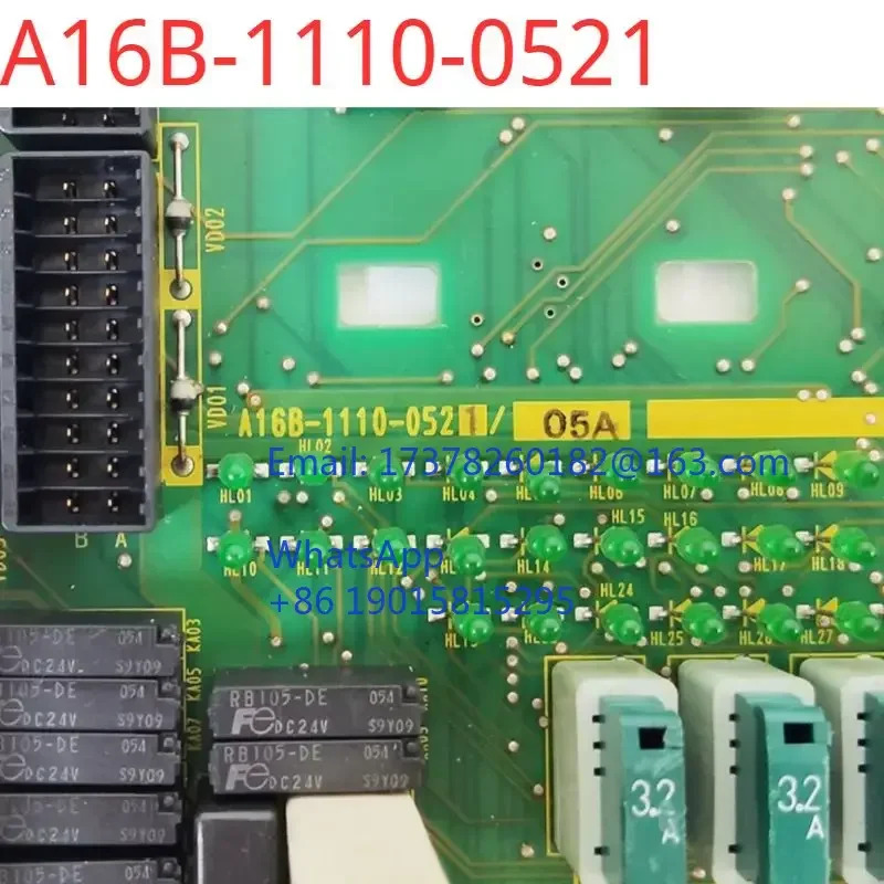 A16B-1110-0521 Fanuc 스핀들 제어 보드/CPU 보드