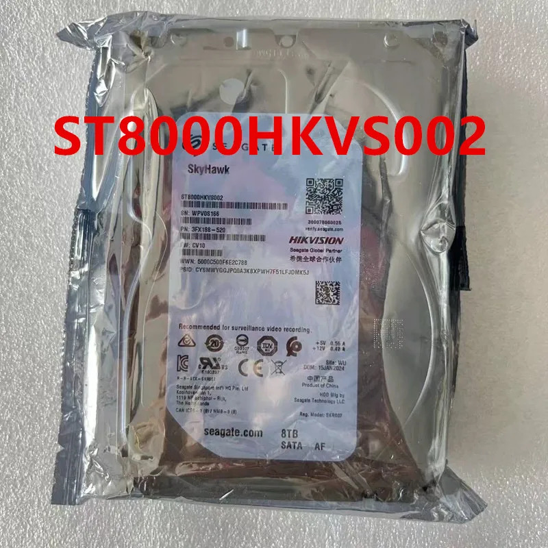 ST8000HKVS002데스크탑 HDD내장 하드 Seagate 8TB 3.5 SATA 256MB 5400RPM새 원본 HDD