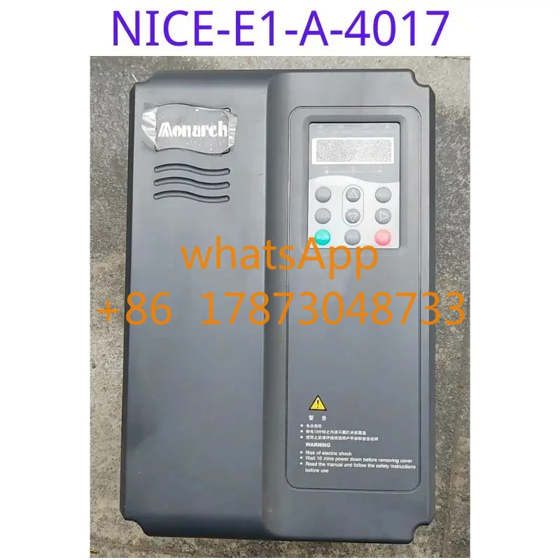 리퍼 주파수 변환기 NICE-E1-A-4017 7.5KW 380V기능 리퍼는 OK