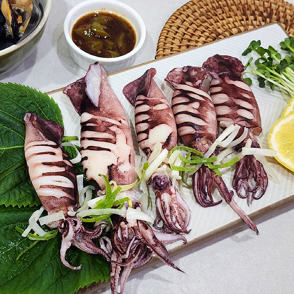 자연산 한치 통찜 숙회 - 상세 이미지 3