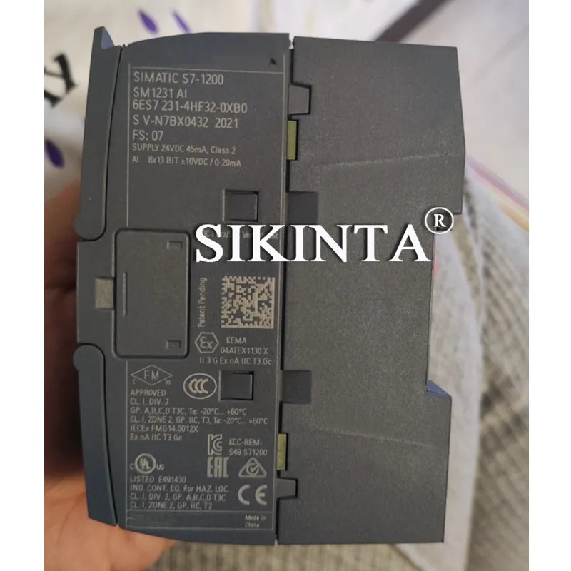 S7-1200 SIMATIC 6ES7231-4HF32-0XB0 PLC 모듈 완전히 리퍼