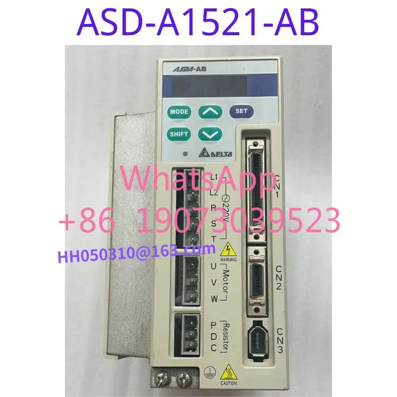 리퍼 서보 드라이버 ASD-A1521-AB 1.5KW 기능 리퍼가 그대로 유지