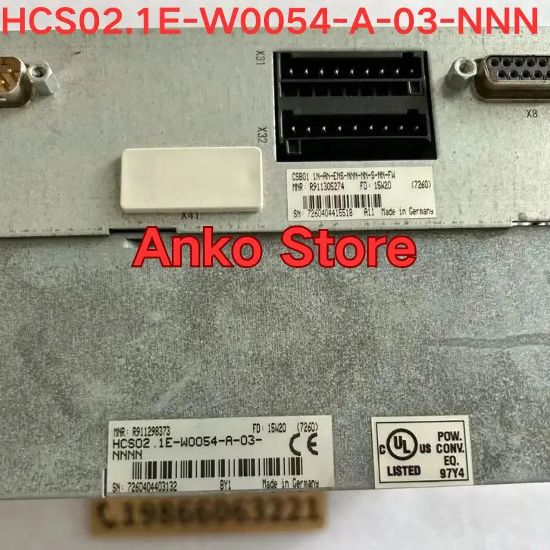 리퍼 OK 서보 드라이브 HCS02.1E-W0054-A-03-NNN