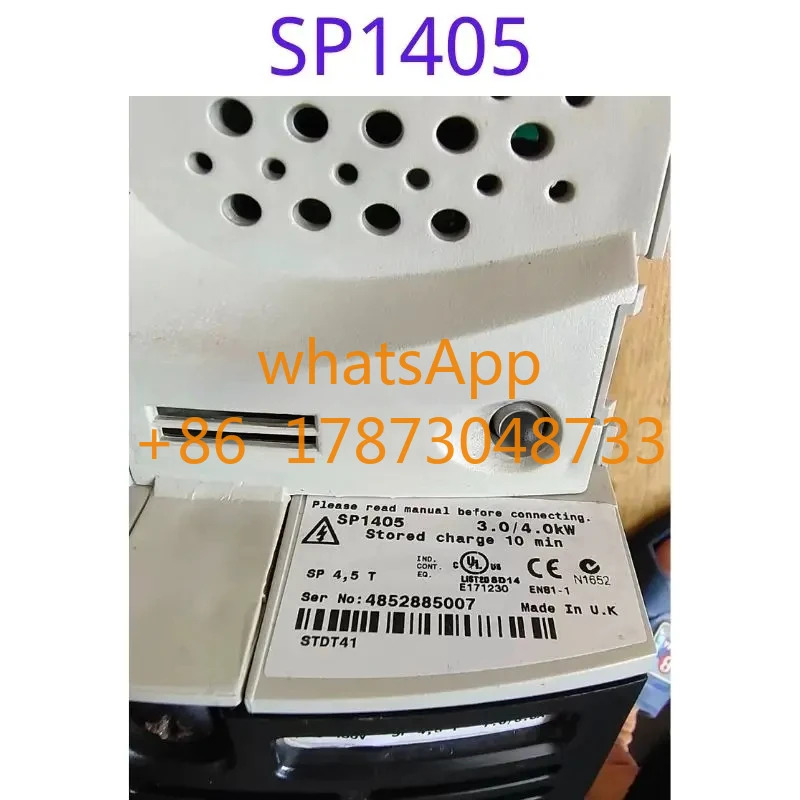 리퍼된 주파수 변환기 SP1405 3.0/4.0KW는 우수기능과 외관 리퍼를 거쳤습니다.